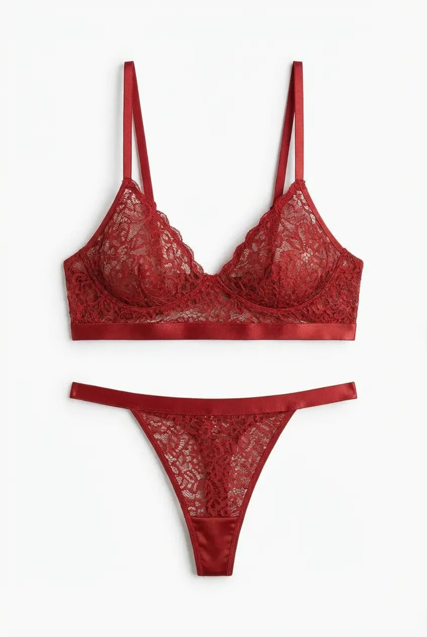 Conjunto de encaje Daniela