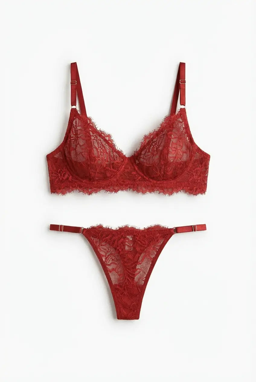 Conjunto de encaje Alicia