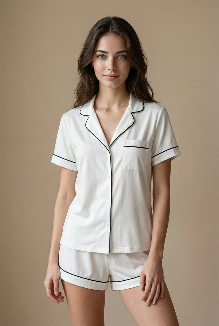Conjunto de pijama Blanco