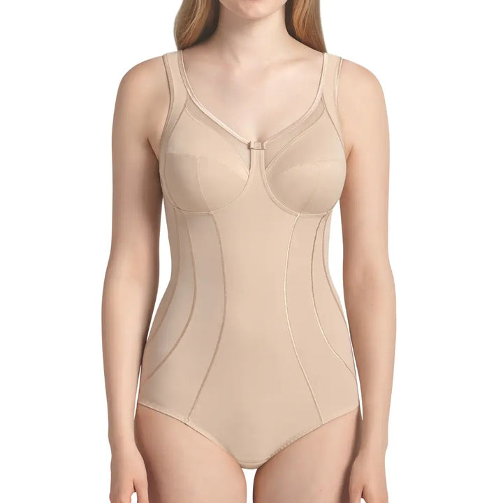 BODY REDUCTOR DE FIGURA – Nº1 EN VENTAS, SIN AROS CONFORT, CLARA BEIGE