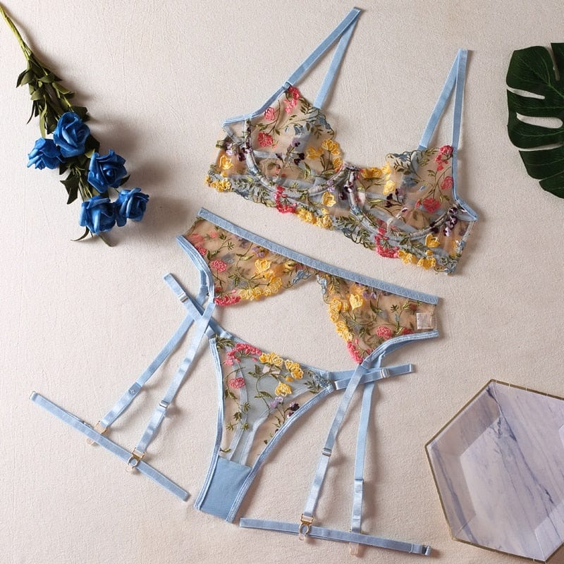 Lidia™ | Conjunto de lencería de encaje
