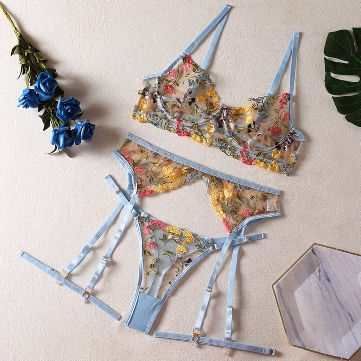 Lidia™ | Conjunto de lencería de encaje