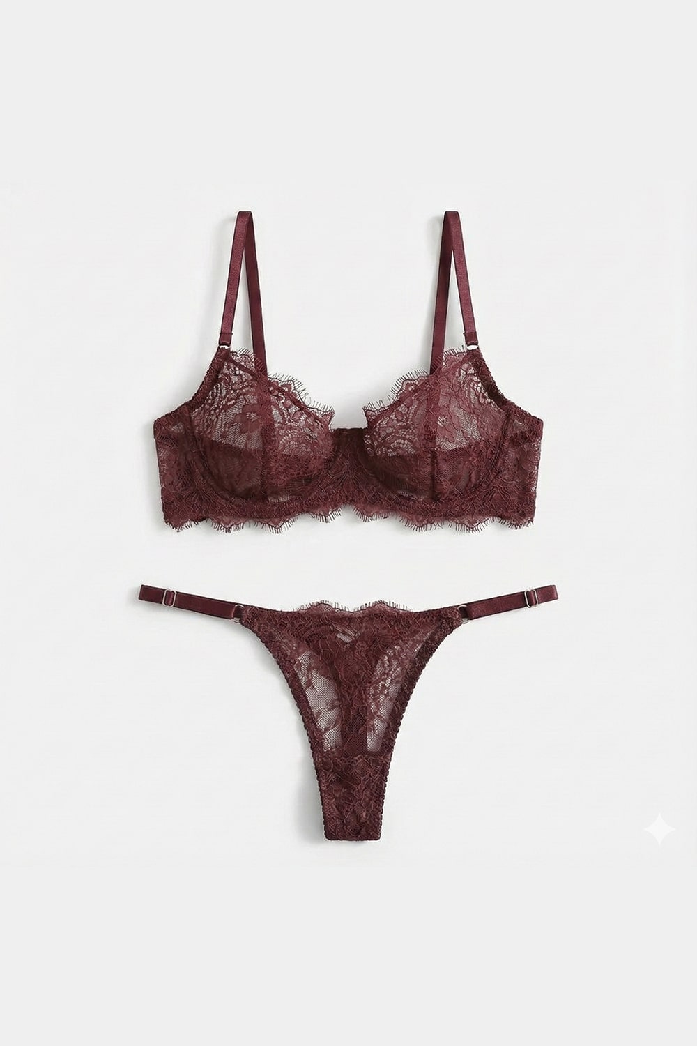 Conjunto Mila marrón