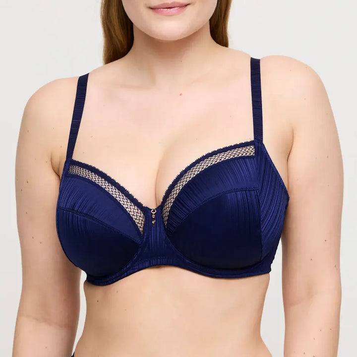 SUJETADOR EFECTO REDUCTOR LISO CON AROS KNOKKE BLUE