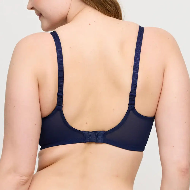 SUJETADOR EFECTO REDUCTOR LISO CON AROS KNOKKE BLUE