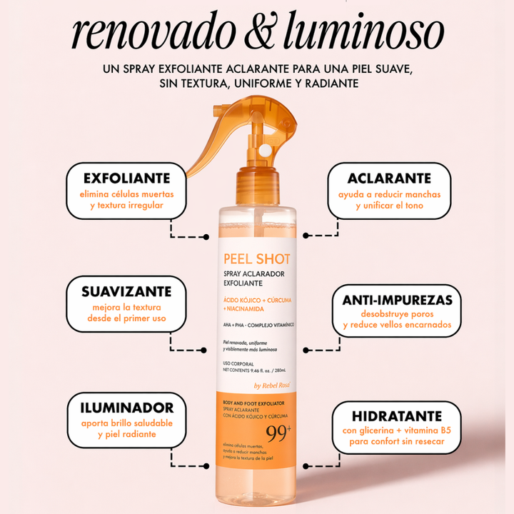 Peel Shot™ - Exfoliante Corporal Aclarante