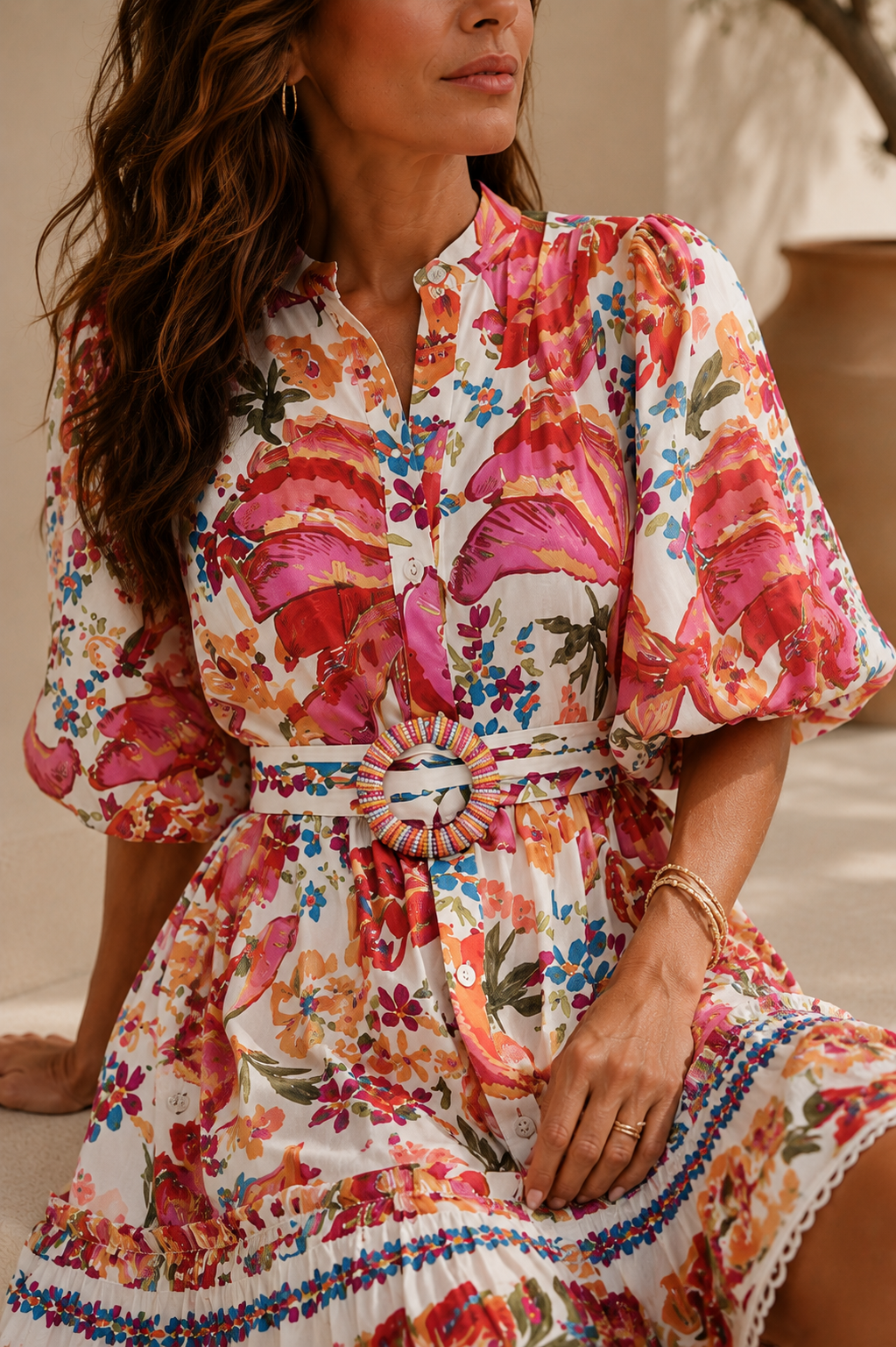 Solara™ | Vestido Mini Elegante con Cinturón