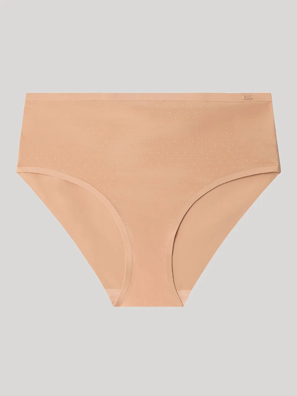 Braguita alta en tejido plumetti delicado