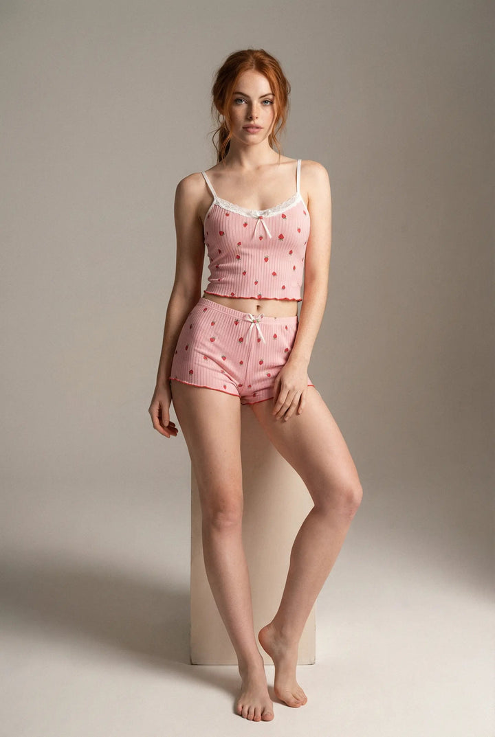 Conjunto de pijama de canalé - Amara