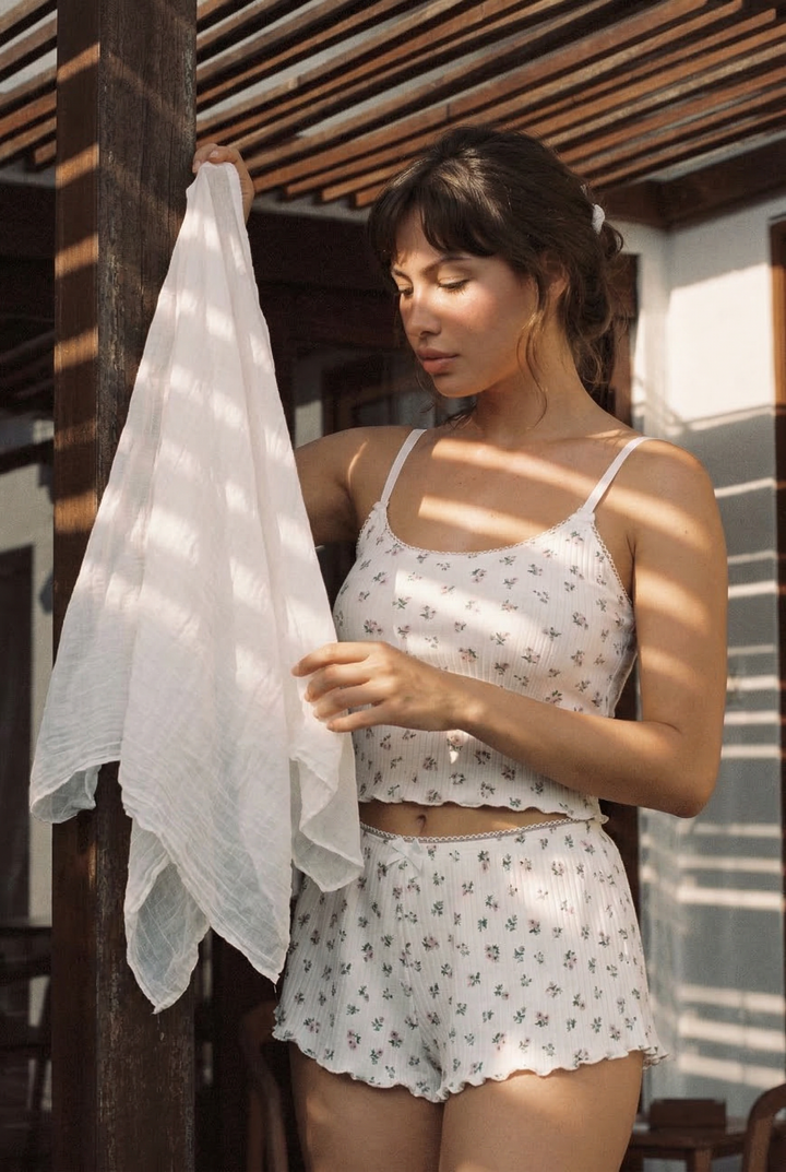 Conjunto de pijama Cami