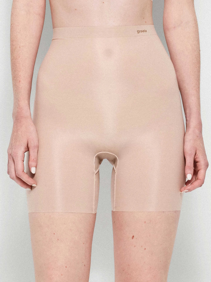 Pantalón moldeador con acabados termofusionados y corte láser