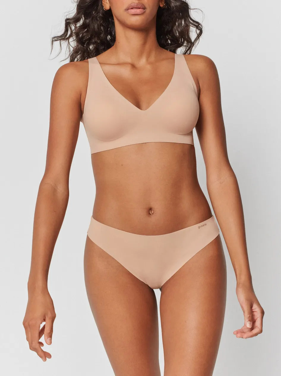 Sujetador push up extraíble y sin aro