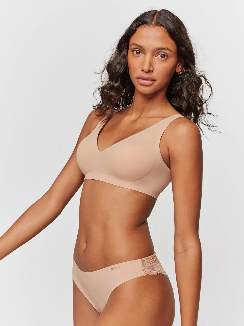 Sujetador push up extraíble y sin aro
