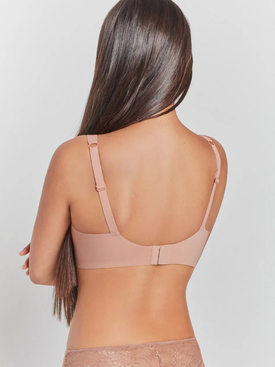 Sujetador push up extraíble y sin aro