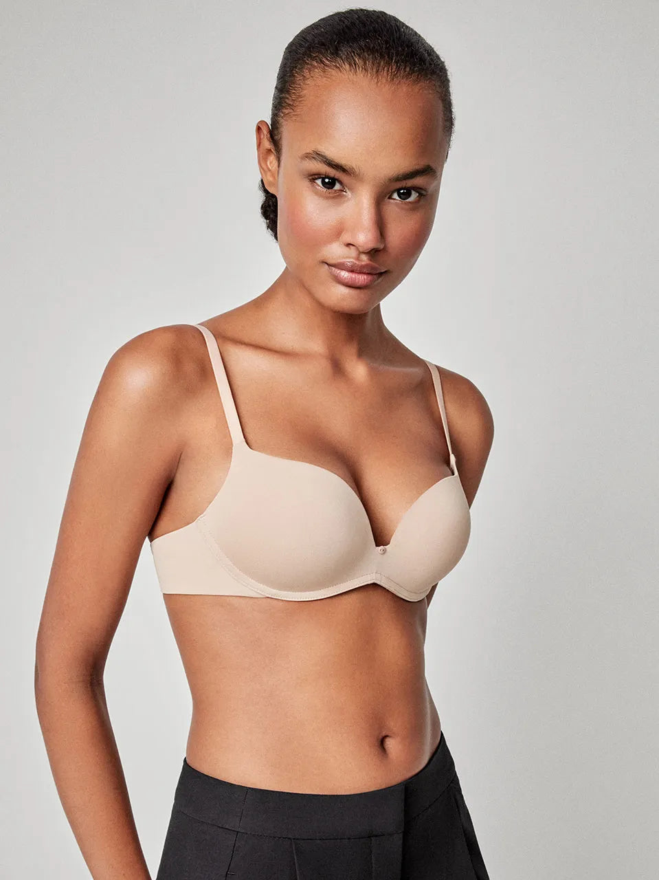 Sujetador push up sin aro