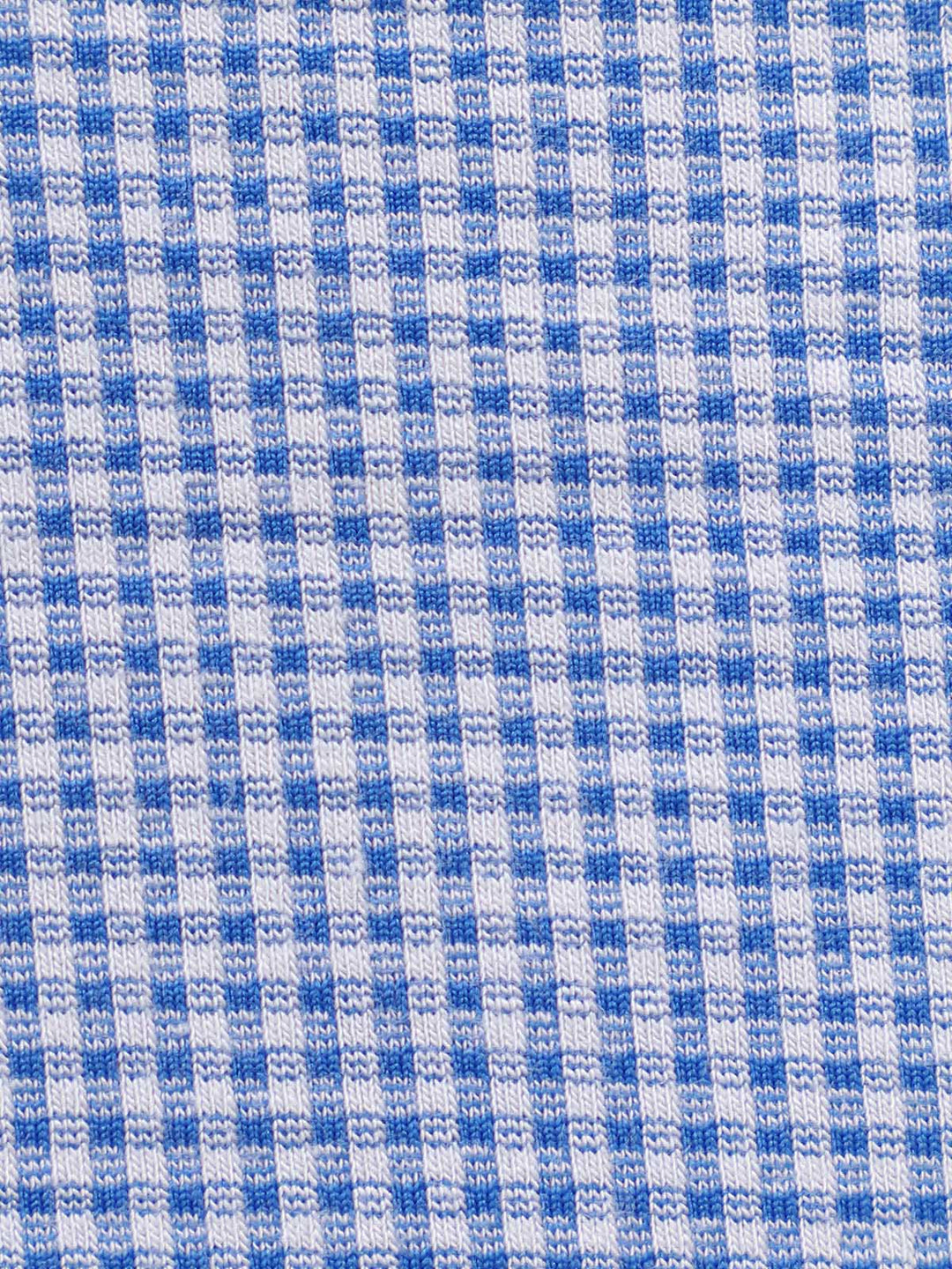 Blue Vintage Small Plaid Bikini Set