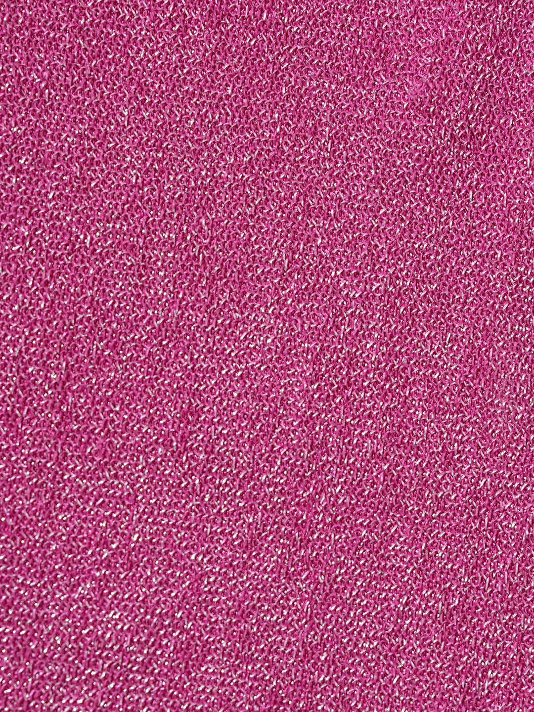 Pink Metallic Rhinestones Bikini Set
